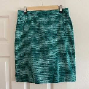 Halogen | Teal mini skirt